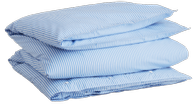 GANT Stripet Sengesett Bomull Waterfall-Blue (589-851028902-406, 851028903-406)