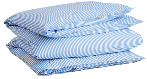 GANT Stripet Sengesett Bomull Waterfall-Blue (589-851028902-406, 851028903-406)