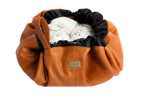 Muud Dina Veske Skinn Whisky (569-QB-4414-whisky)