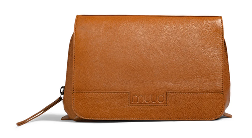 Muud Hazel Veske Skinn Whisky (569-QB-4311-whisky)
