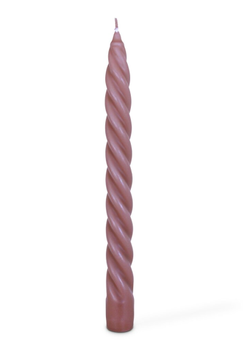 Magnor Glassverk Kronelys Spiral Rosa H23cm (1stk) (655-063156)