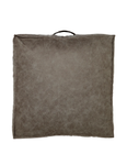 Svanefors  Sittepute Lycke Mørkebrun 50x50cm Gulvpute Imitert-skinn (718-1284-49-162)