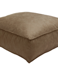 Svanefors  Sittepute Lycke Lysebrun 50x50 Gulvpute Imitert-skinn (718-1284-49-366)