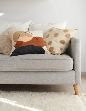 Svanefors  Putetrekk Stone Brun 50x50cm (718-1376-47-066)