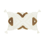 Svanefors  Putetrekk Bente Brun-Hvit 30x50cm (718-1304-47-066)