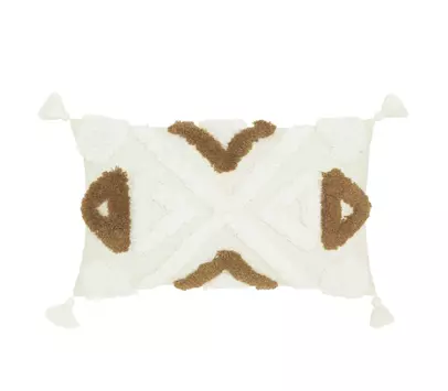 Svanefors  Putetrekk Bente Brun-Hvit 30x50cm (718-1304-47-066)