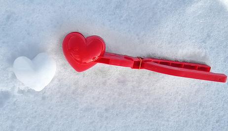  Snøform Hjerte Snøklype Snøhjerte