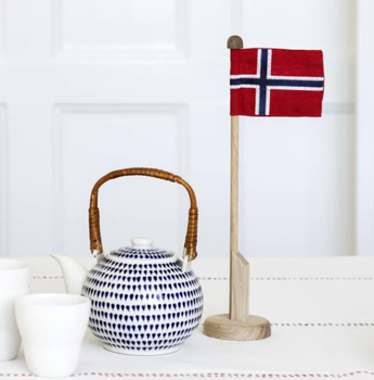 Langkilde & Søn Bordflagg Norsk Flagg 30cm