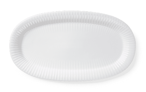 Kähler Hammershøi Oval Serveringsfat 40x22.5cm (521-692221)