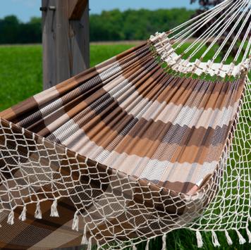 Vivere Hengekøye Brasil Dobbel Tropisk Brazilwood (540-BRAZ303)