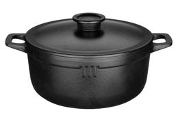 Fiskars Brasserie Støpejernsgryte med lokk 5,5L