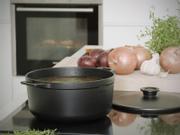 Fiskars Brasserie Støpejernsgryte med lokk 5,5L (658-1018866)