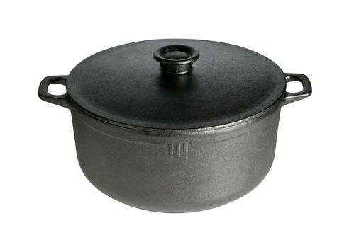 Fiskars Brasserie Støpejernsgryte med lokk 4,5L (658-1018865)