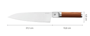 Fiskars Norden Stor Kokkekniv (658-1026419)
