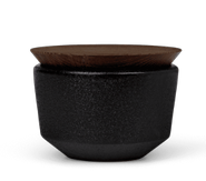 Rosendahl RÅ Saltkar med lokk Sort Ø9,5 (521-23102)