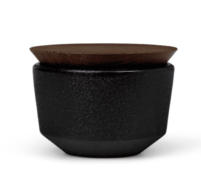 Rosendahl RÅ Saltkar med lokk Sort Ø9,5 (521-23102)