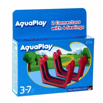 AquaPlay Tilbehør Ekstra koblinger med pakning 2stk (121-00274)