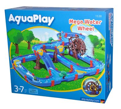 AquaPlay Kanalsystem Mega Waterwheel fossefall og vannmølle (121-1538)