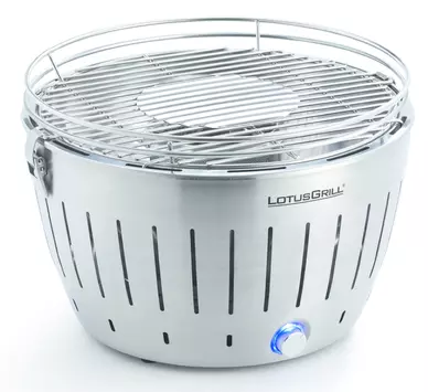 LotusGrill Classic Røykfri kullgrill Stål Ø32cm G340 (722-50011-G-SS-34P)