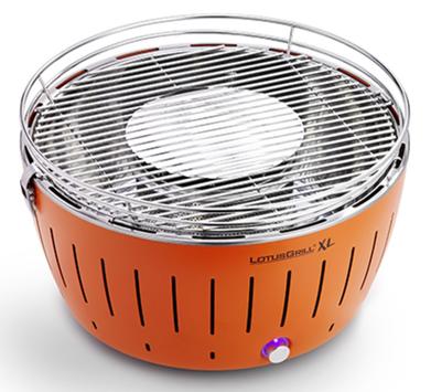 LotusGrill XL Røykfri kullgrill Orange Ø40,5cm G435 (722-50011-G-OR-435P)
