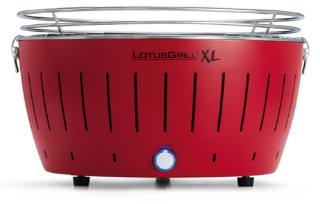 LotusGrill XL Røykfri kullgrill Rød Ø40,5cm G435