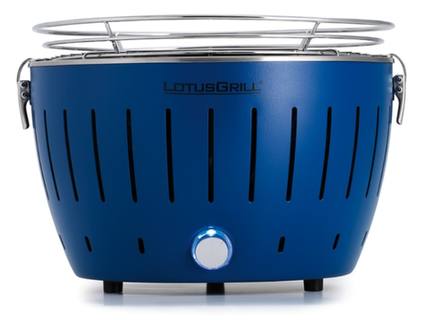 LotusGrill Mini Røykfri kullgrill Blå Ø26cm G280 (722-50011-G-TB-280)