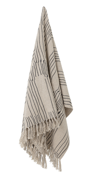 Bloomingville Celly Pledd Natur Bomull 130x160 (152-82049917)