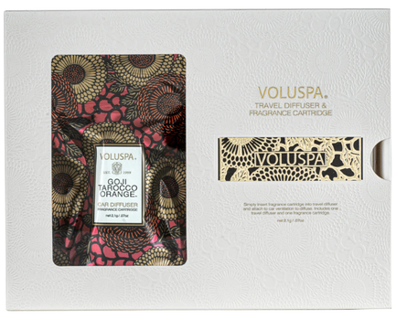 Voluspa Bil Diffuser Gojibær-Mango-Blodappelsin inkl Refill (703-V7401)