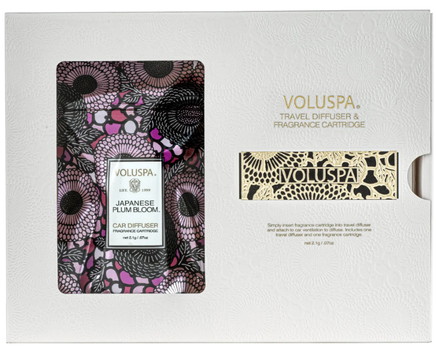 Voluspa Bil Diffuser Japanese Plomme-Rips inkl Refill (703-V74012)