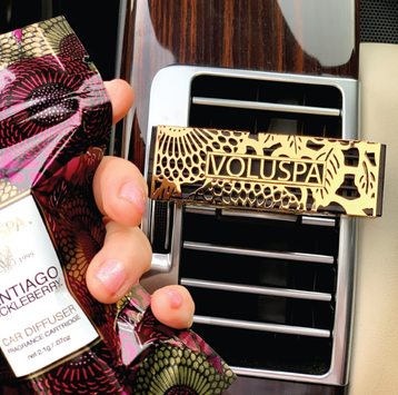 Voluspa Bil Diffuser Japanese Plomme-Rips inkl Refill (703-V74012)