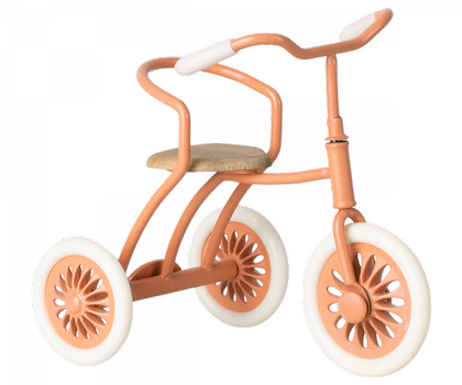 Maileg Trehjulsykkel Dukkeleke Korall 9cm (375-11-3104-01)
