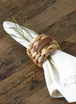 Riviera Maison Serviettring Natur 1stk