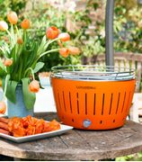 LotusGrill Classic Røykfri kullgrill Orange Ø32cm G340