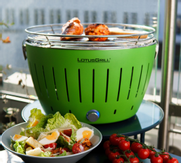 LotusGrill Classic Røykfri kullgrill Grønn Ø32cm G340 (722-50011-G-GR-34P)