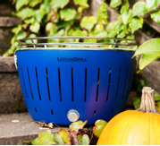 LotusGrill Classic Røykfri kullgrill Blå Ø32cm G340 (722-50011-G-TB-34P)