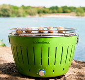 LotusGrill Classic Røykfri kullgrill Grønn Ø32cm G340 (722-50011-G-GR-34P)