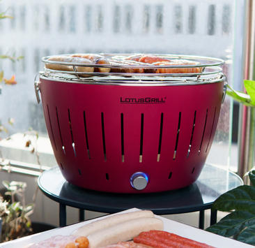 LotusGrill Classic Røykfri kullgrill Lilla Ø32cm G340