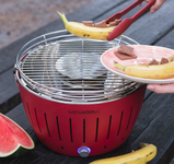 LotusGrill Mini Røykfri kullgrill Rød Ø26cm G280 (722-50011-G-RO-280)