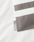 Lexington Hotell Sengesett Sateng Hvit-Grå (588-10081095)