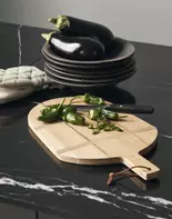 House Doctor Carve Skjærebrett Natur Valnøtt L44