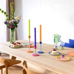 &Klevering Helix Lysestake Blå H17 (712-2749-02)