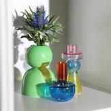 Klevering Jumble Lysestake Multi-Rosa H13,5 (712-2177-01)