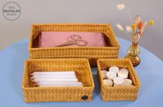 Handed By Kurv Ochre Fit-Big 36x24xH10cm