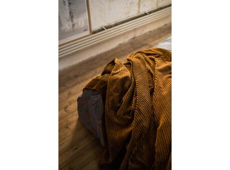 Turiform Ella Sengeteppe 140x220 bomullskordfløyel-cognac (479-112023)