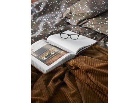 Turiform Ella Sengeteppe 140x220 bomullskordfløyel-cognac (479-112023)