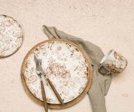 Stiernholm  Dekketallerken Mangotre Natur Ø32cm (655-60200492)