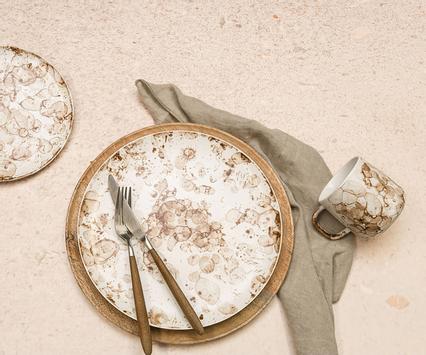 Stiernholm  Dekketallerken Mangotre Natur Ø32cm (655-60200492)