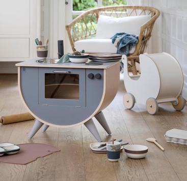 Sebra Lekekjøkken - Elephant Grey