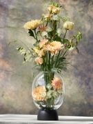 ChiCura Morchella Vase Sort-Klar Ø18xH27