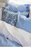 GANT Stripet Sengesett Bomull Waterfall-Blue (589-851028902-406, 851028903-406)